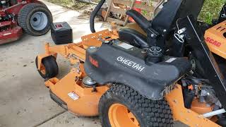 Scag Cheetah 61 37 HP Big Block Vangaurd Reveiw SS LAWN CARE