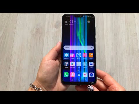 Huawei Honor 8x 64Gb review/White stripes on the screen