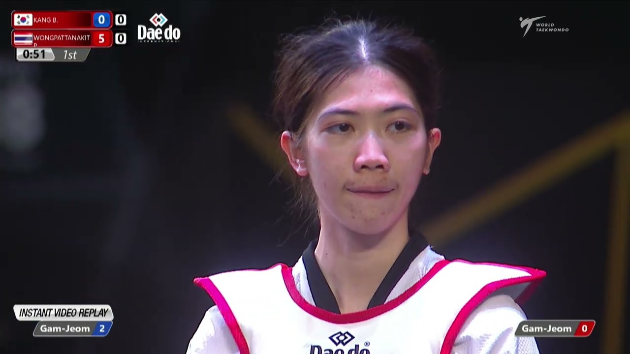 523 W-49kg QF KANG Bora KOR 🔵 vs 🔴 WONGPATTANAKIT Panipak THA I Guadalajara 2022 WT Championships