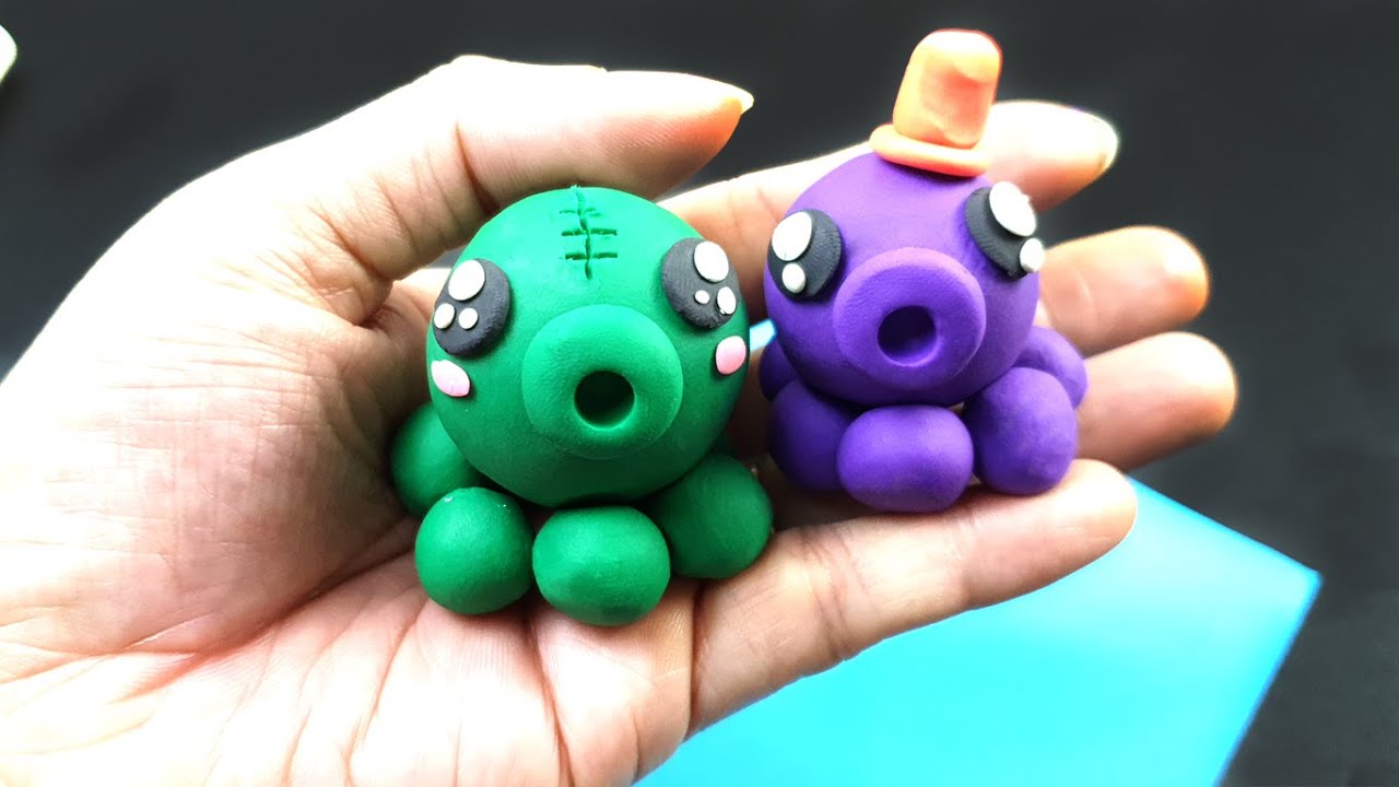 Polymer Clay Beads Animal Small Octopus Spacer Expression - Temu