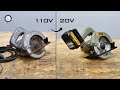 Cord to Cordless Circular Saw Conversion From 100v to 18V