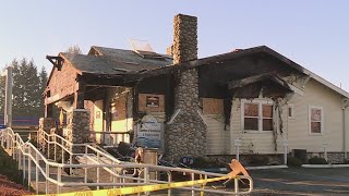 Gresham Chamber of Commerce fire an arson, woman arrested