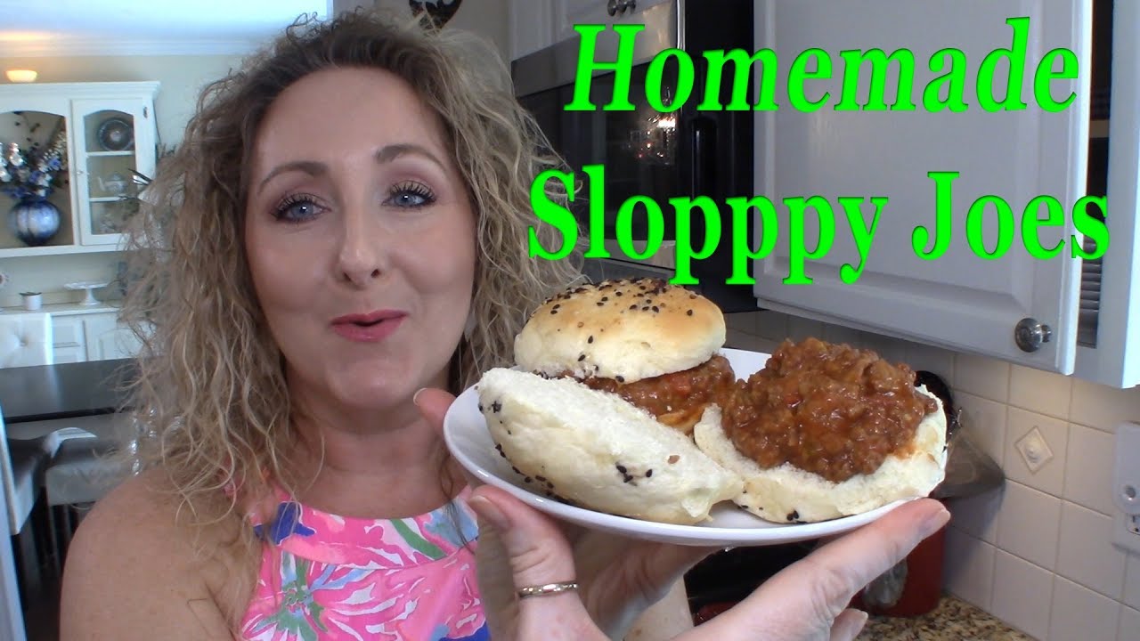 Homemade Sloppy Joes - YouTube