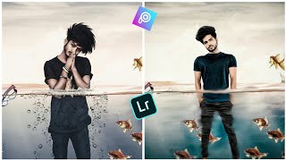 PICSART UNDER WATER CITY PHOTO MANIPULATION | PICSART EDITING screenshot 4