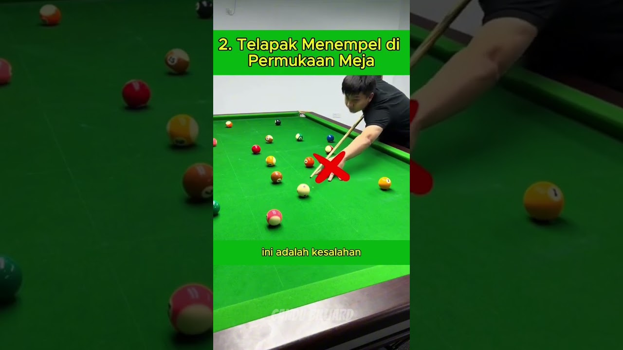 3 Teknik Hand Bridge posisi Tangan Dalam Billiard 