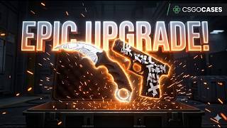 FROM NOTHING TO A KNIFE! (CS2 Upgrade Tactic) | CSGOCASES CODE 2026