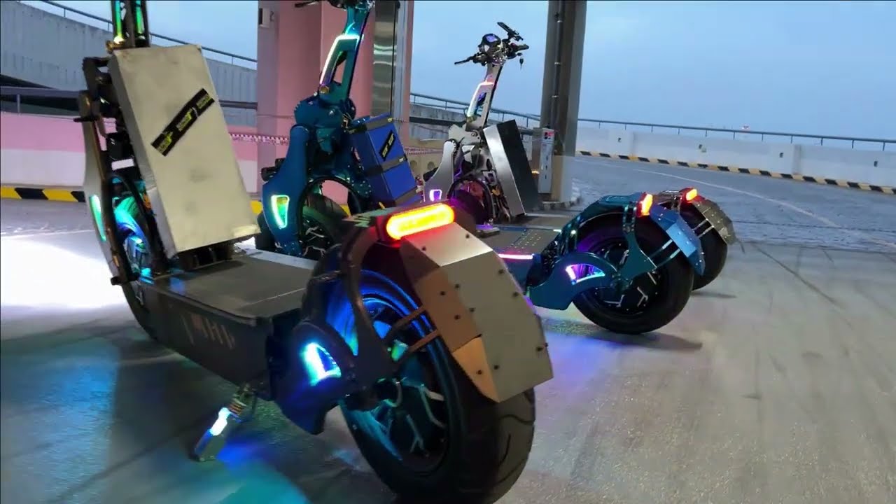 Electric Scooter WEPED Sonic Night Racing 