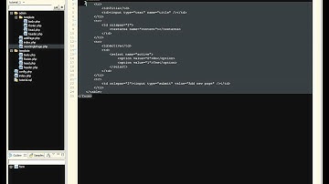 2. Creating a simple website with PHP and MySQL - Adding a new page