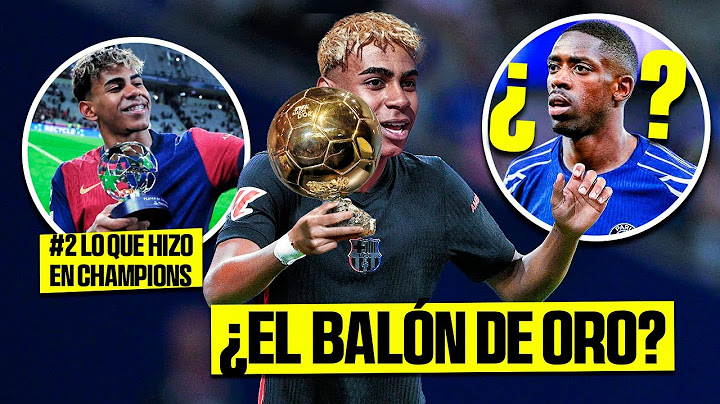 6 DATOS REALES por los que Lamine Yamal PODRÍA GANAR el BALÓN de ORO con 17 ¡Otros CRACKS lo DICEN!
