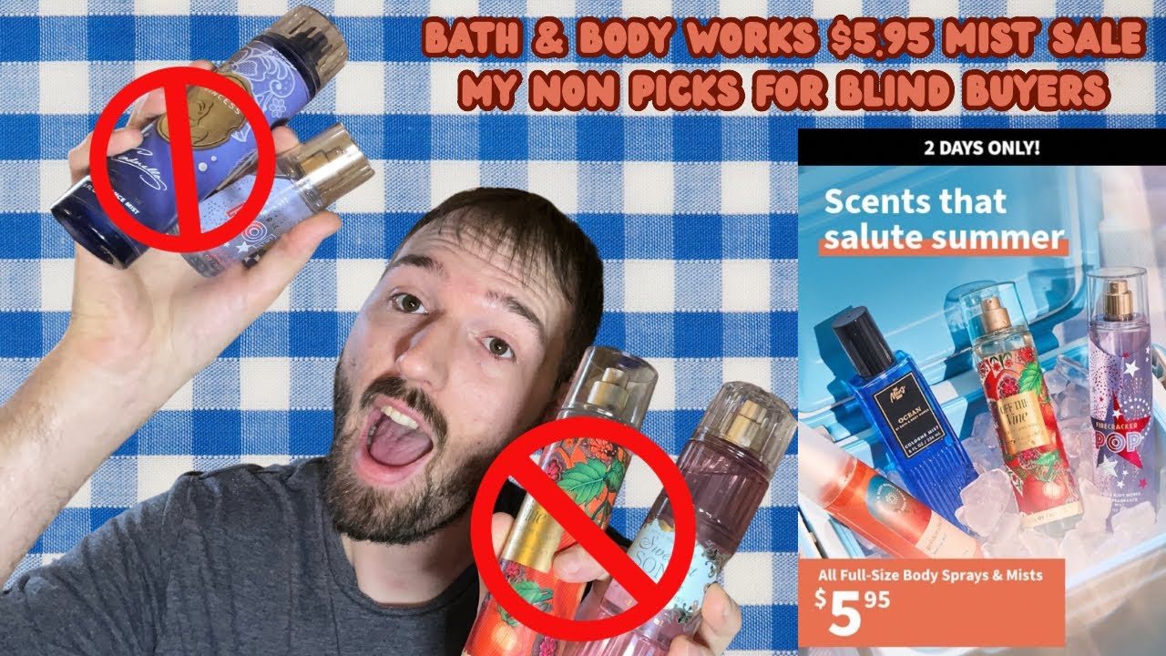 🚫 My NON Picks For Bath & Body Works $5.95 Mist Sale 🚫