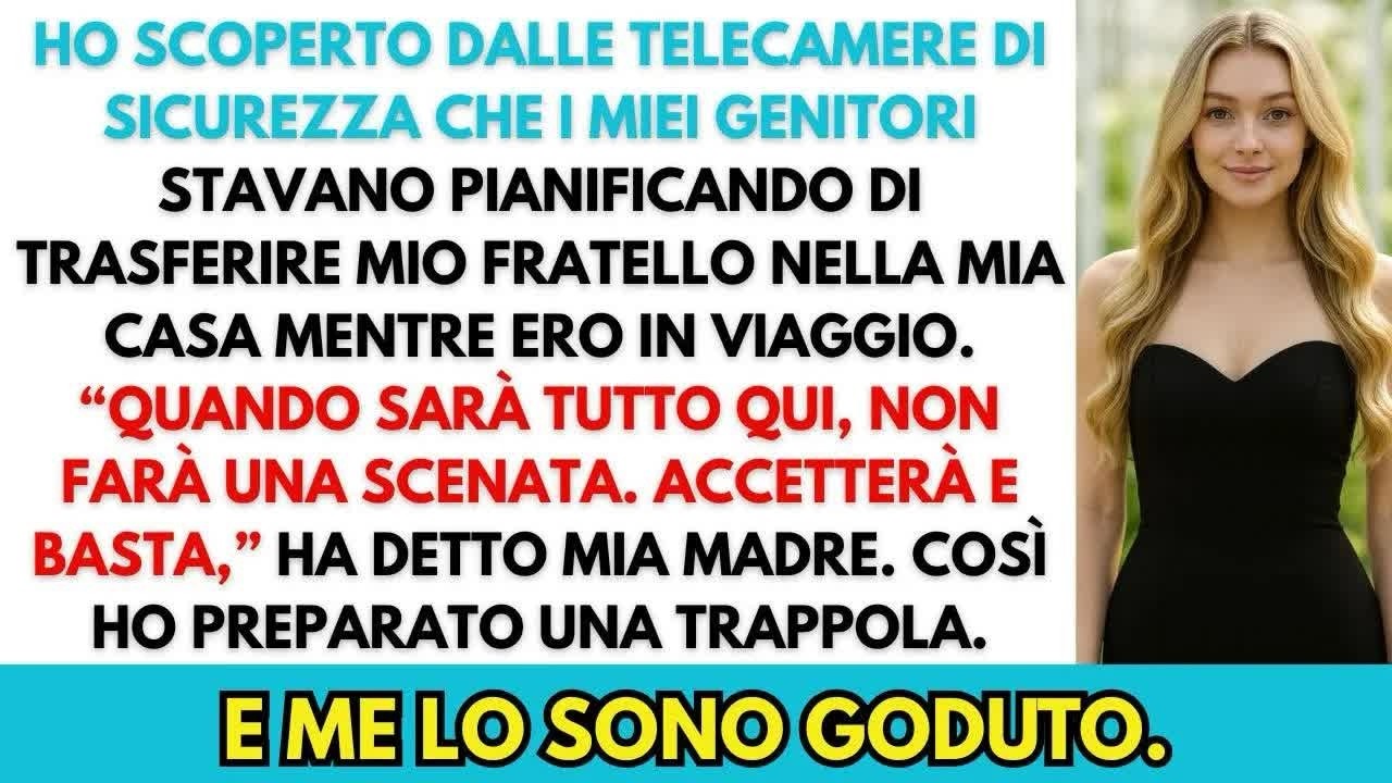 I miei genitori volevano trasferire mio fratello a casa mia mentre ero in viaggio… così io ho