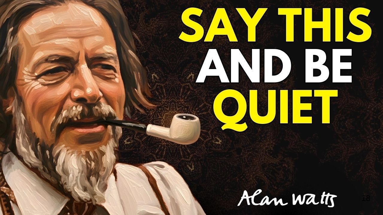 Alan Watts – Say These 2 Words, But Don't Tell Anyone (Manifest Anything You Want)