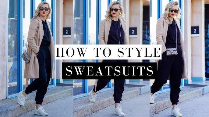 HOW TO DRESS UP SWEATPANTS / JOGGERS! Loungewear Comfy Casual Outfit Ideas  2020 