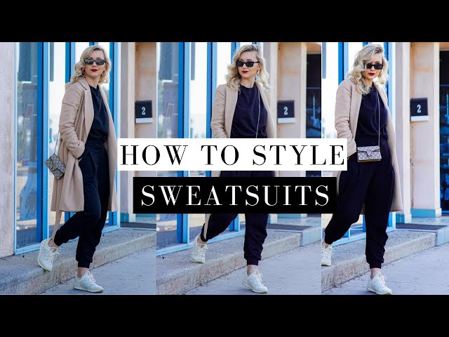 3 Ways to Style a Sweatshirt and Jogger Set [Styling Video] - LIFE WITH JAZZ