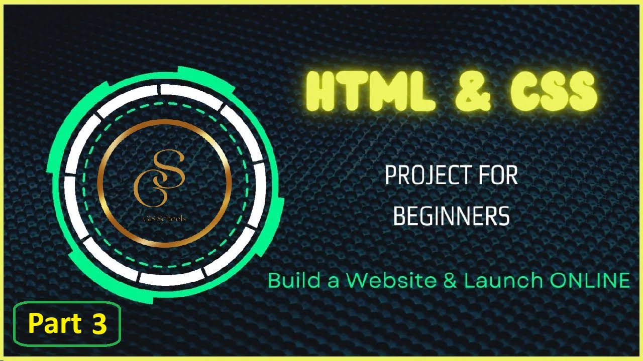 Exploring the Basic CSS | HTML and CSS for Beginners - Build a Website ...