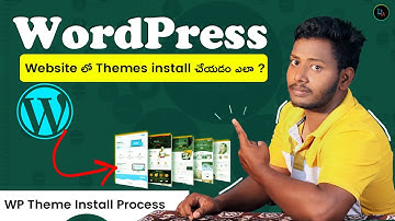 How to Install Themes in WordPress Telugu || Installing Themes WordPress