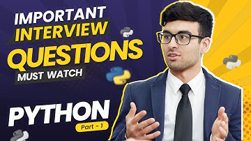 Python Interview Questions | Part 01 | Python Interview Preparation | Coding | Thinkcloudly