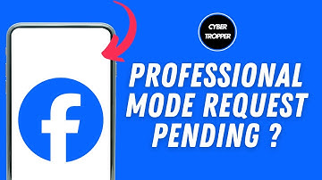 How to Fix Facebook Professional Mode Request Pending