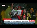 Así festejaron los colombianos en el Ángel de la Independencia tras triunfo en el Mundial
