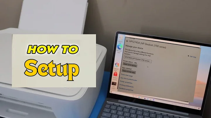 HP Printer Wireless Setup | 123 | DeskJet 2700/2600 Print, Scan to Computer !!