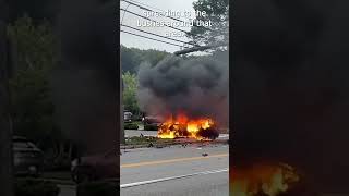 Fire chief: 5 people injured in fiery Plainview crash | News 12