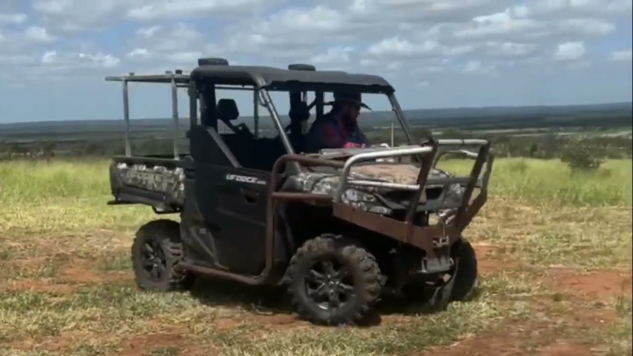 2022 CF MOTO UFORCE 1000 4WD SIDE BY SIDE ATV WITH LIFT KIT