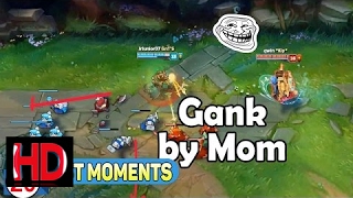 Lol Funny Moments Twitch Has Ganked By His Mom League Of Legends Vivu