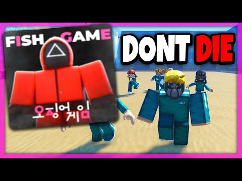  IF I DIE IN ROBLOX SQUID GAME, THE STREAM ENDS! | ROBLOX FISH GAME LIVE -  IF I DIE IN ROBLOX SQUID GAME, THE STREAM ENDS! | ROBLOX FISH GAME LIVE