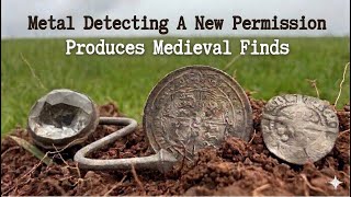 MEDIEVAL Coins &amp; Artefacts On A NEW PERMISSION | Metal Detecting UK