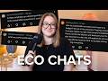 Eco Chats: Sustainable Swaps, Conscious Living, and More!