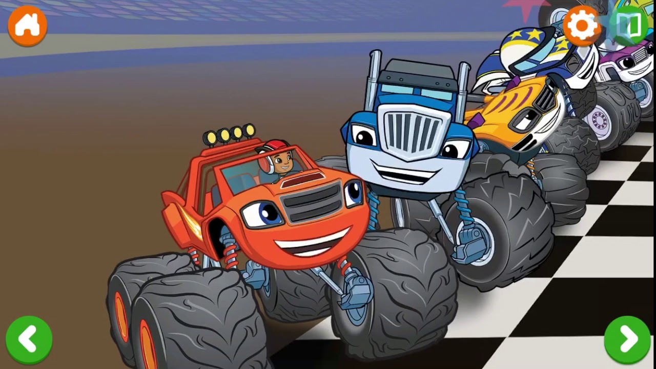 NEW! Blaze And The Monster Machines Story Read Along - Blaze Of Glory ...