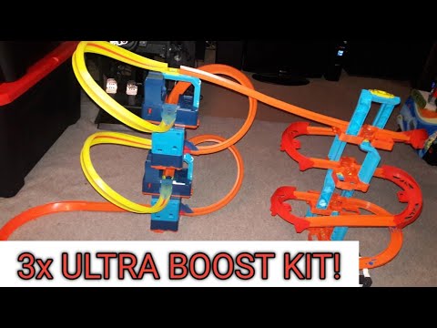 5 levels - Hot Wheels Track Builder Ultimate Boost Kit