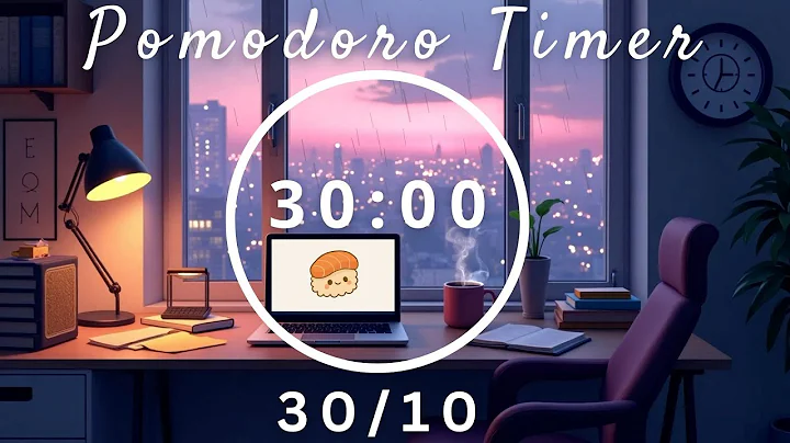 🎶 Study With Me 30/10 Pomodoro Timer | Focused & Relaxing Lofi Music 📖 Pomodoro Station