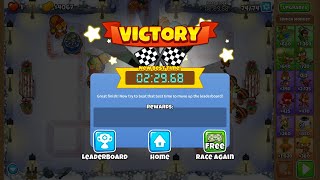 Famous BTD6 Race: "Chimptastic" - in 2:29.68 Wealth
