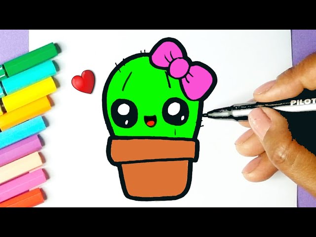 52 Imagens de Desenhos Kawaii tumblr para colorir fofos e fáceis