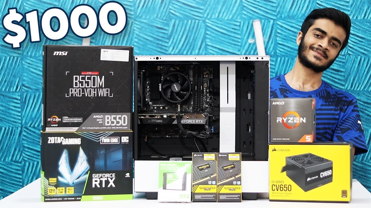 PC Gamer do Ano 2021 Ryzen 5 5600X / NVIDIA GeForce RTX 3060