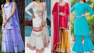 Top 20 Sharara Suit Designs New Garara Latest Sharara Dress Design 2019 Sharara Suit Design