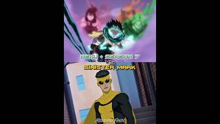 Deku Vs Sinister Mark