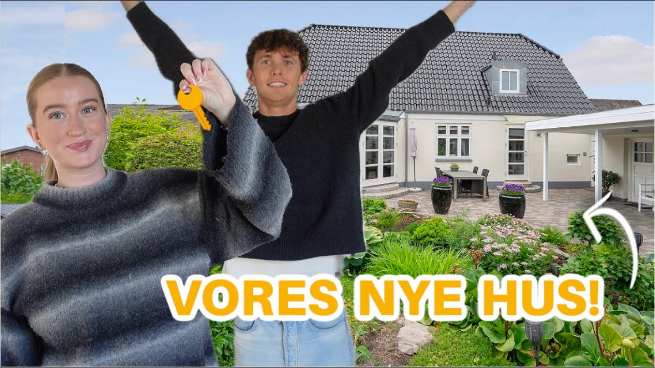 VI HAR KØBT HUS!!! Tom housetour
