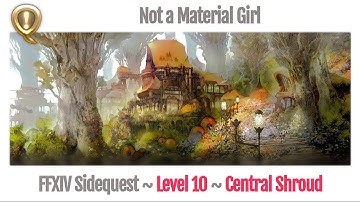 FFXIV Not a Material Girl - A Realm Reborn
