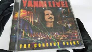 UNBOXING Live! the Concert Event Live Yanni (Artist) Format: Audio CD Pochette COVER 4K Artwork HD