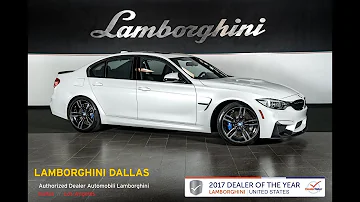 2017 BMW M3 Mineral White Metallic LT1099