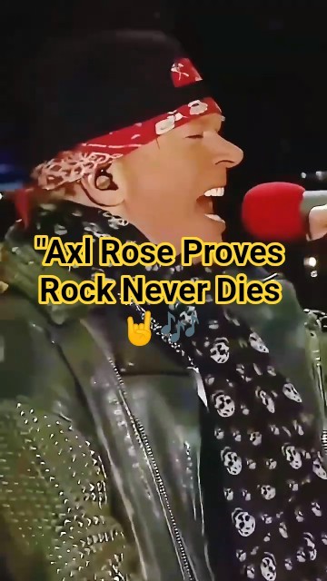 Even at His Age, Axl Rose Proves He’s Still a Rock Star! 🎤✨#shorts #trending #music