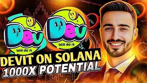 🚀DEV WILL DO IT🚀 NEXT BIG THING ON SOLANA || 1000 X POTENTIAL GEM