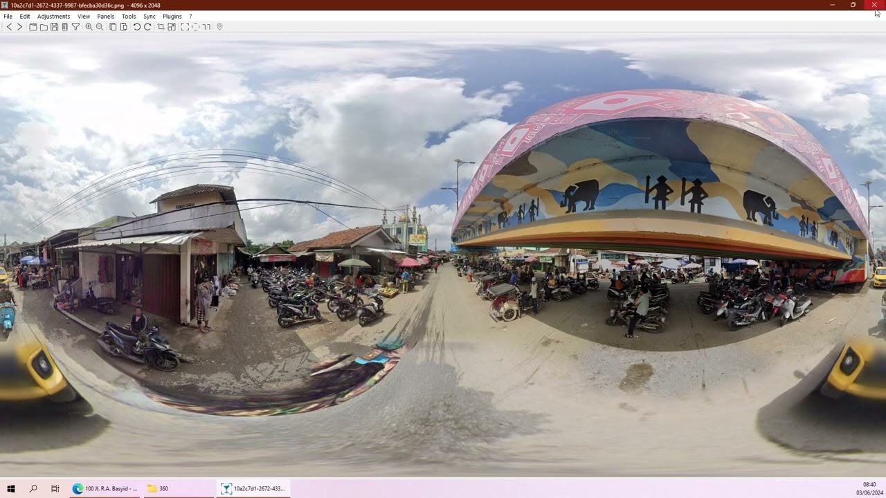 Cara Unduh Foto 360 Equirectangular dari Google Street Maps