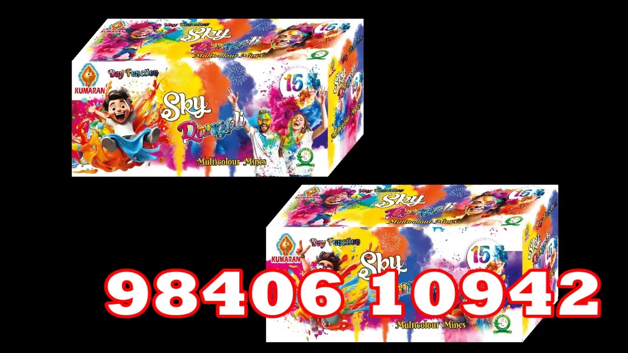 15shot Colour Smoke Sky shot testing 2025 | sivakasi Crackers 2025 online | 9840610942