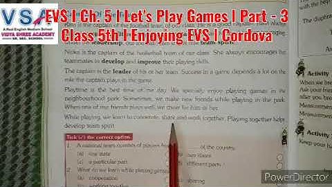 Class 5th ll EVS ll Ch. 5 lI Let