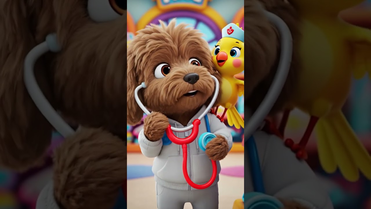 Doctor Milo to the Rescue! 🩺 Cute Puppy Learning & Caring Adventure 