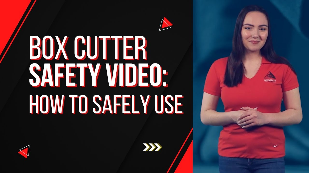 How To Safely Use a Box Cutter - Cardinal Safety Co.