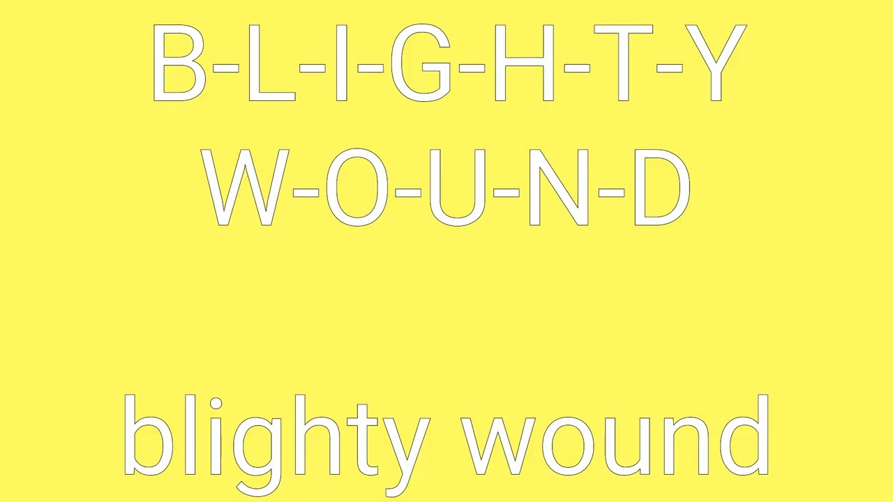 Blighty Wound Definition & Meaning